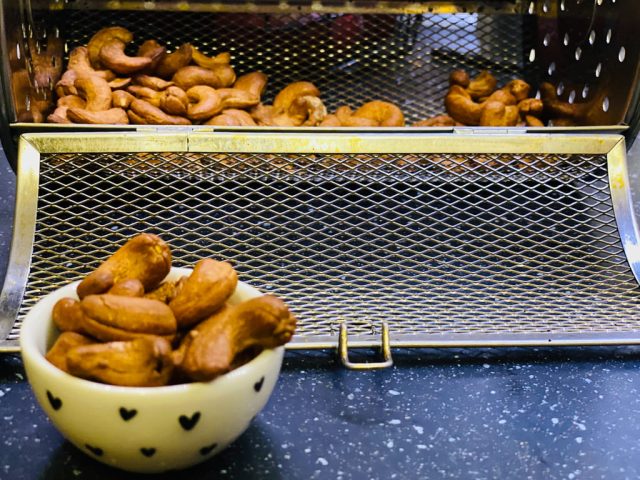 Geröstete Nüsse - Aus dem Air Fryer