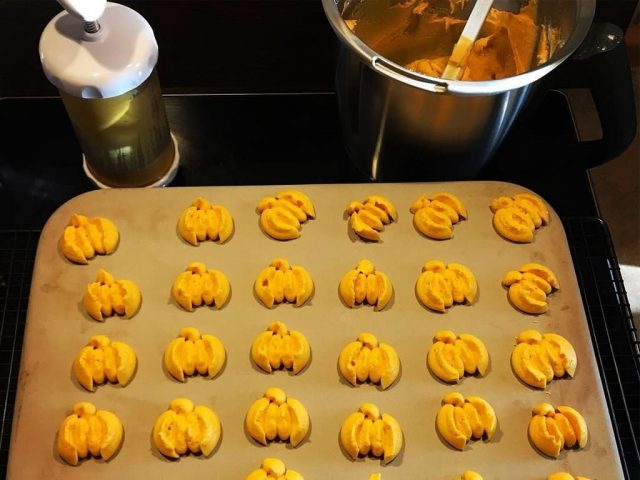 Kürbis-Kekse aus Kürbispüree