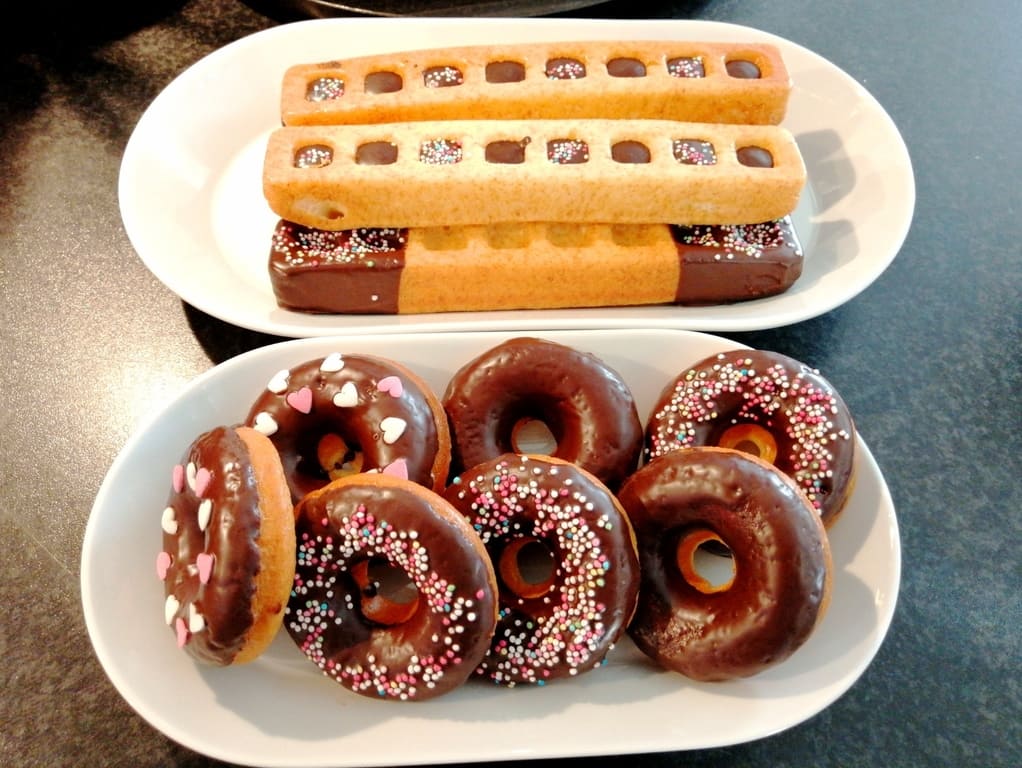 Joghurtkuchen aus der Kuchenriegel oder Donut-Form