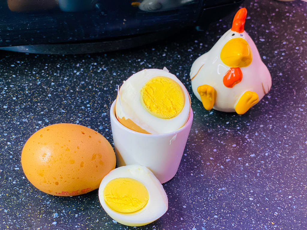 Gekochte Eier – Aus dem Air Fryer