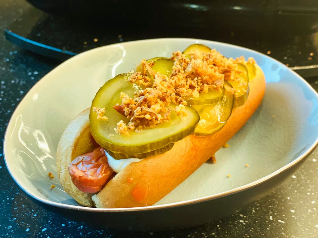 Hot Dogs - Rezept für den Deluxe Air Fryer -
