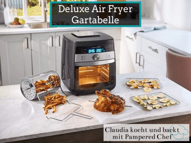 Deluxe Air Fryer Gartabelle