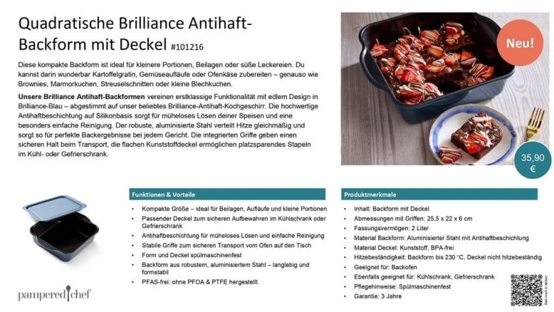 Pampered Chef® Neuheiten