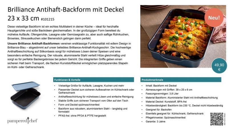 Pampered Chef® Neuheiten
