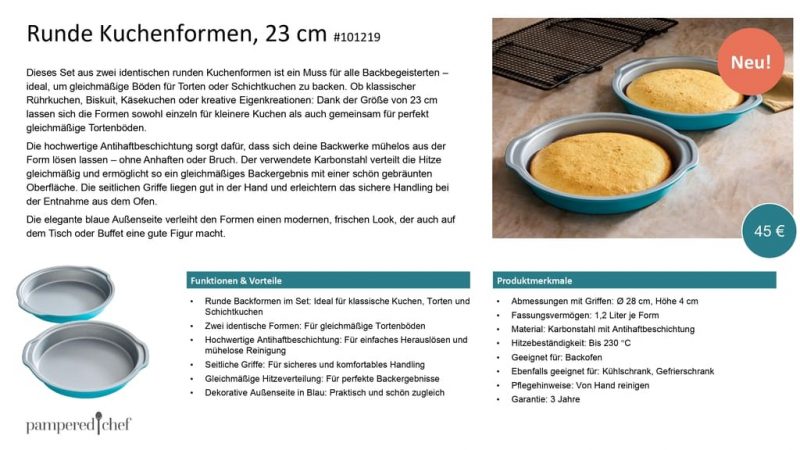 Pampered Chef® Neuheiten