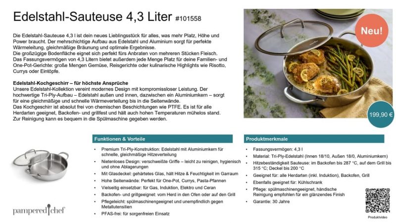 Pampered Chef® Neuheiten